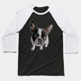 Cute French Bulldog Puppy Baseball T-Shirt
